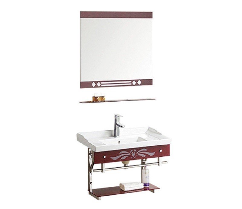 Полувстраиваемая раковина CeramaLux 61,5 N 840-60 белая