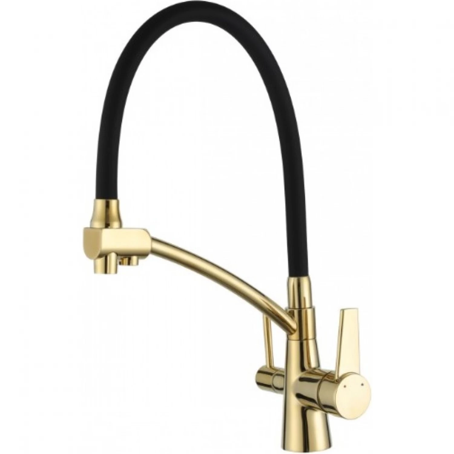 Смеситель для кухни с фильтром Gappo G4398-13 золото