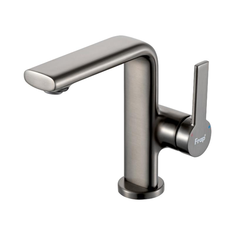 Смеситель для раковины Frap H88-9 F1088-9 оружейная сталь