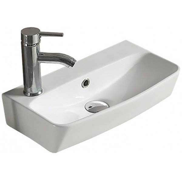 Подвесная раковина CeramaLux 46 N 9055RAX белая