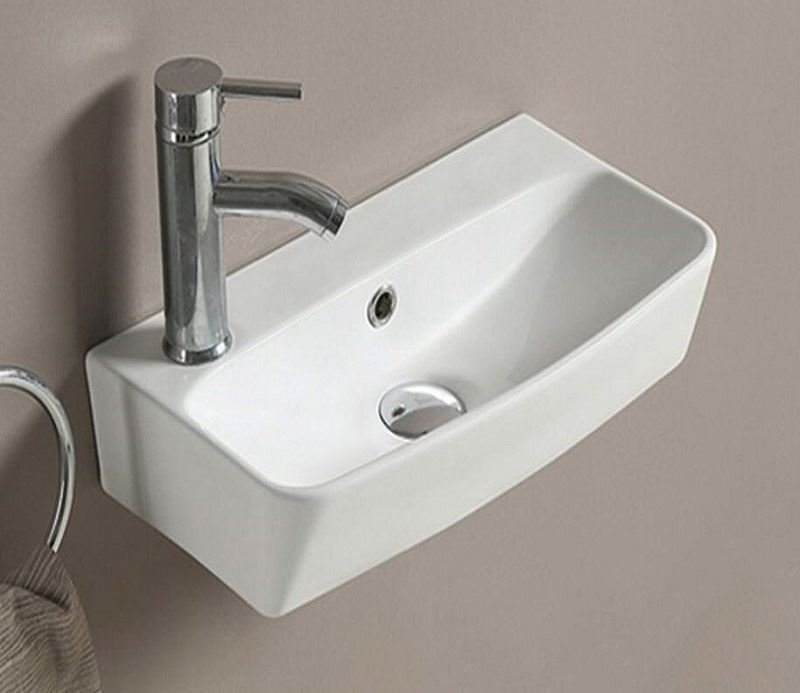 Подвесная раковина CeramaLux 46 N 9055RAX белая