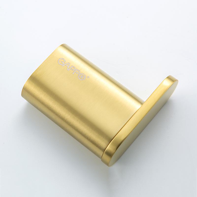 Крючок 1-й Gappo G309-3 G30905-13 золотой сатин