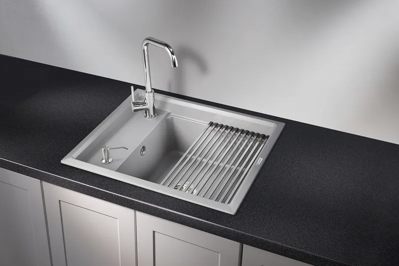 Кухонная мойка Granula KS-6004 Алюминиум