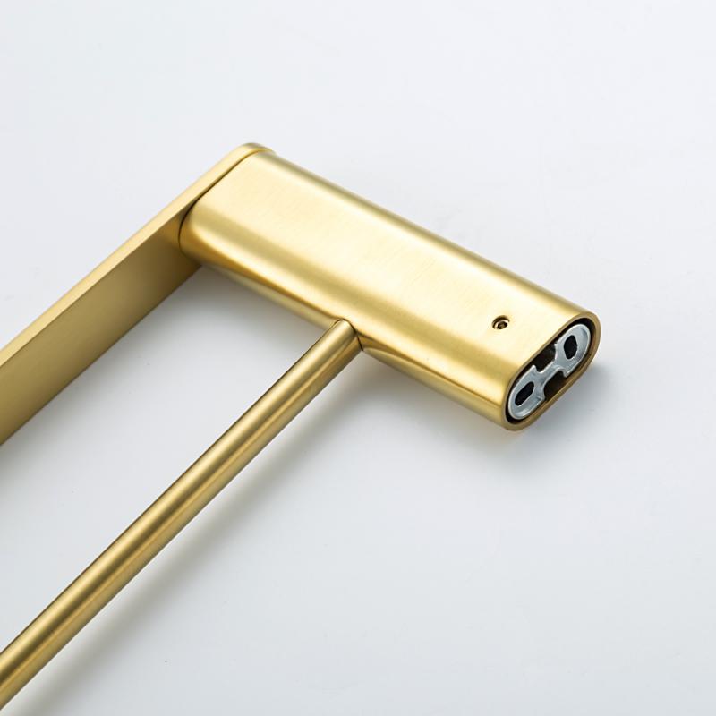 Полотенцедержатель 2-й Gappo G309-3 G30909-3 золотой сатин