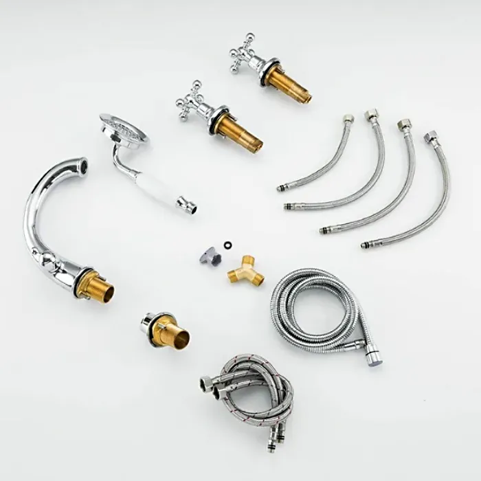 Врезной смеситель для ванны на 4 отверстия Gappo G1189