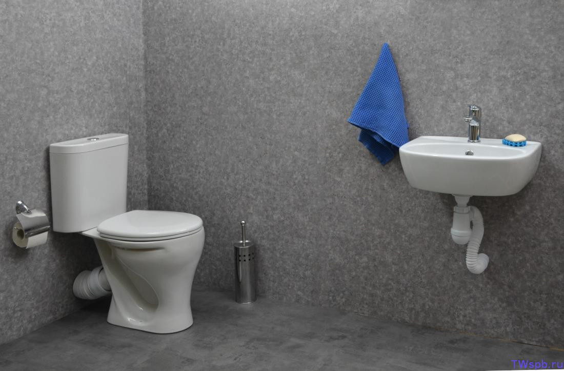 Унитаз-компакт Gesso Луна косой выпуск