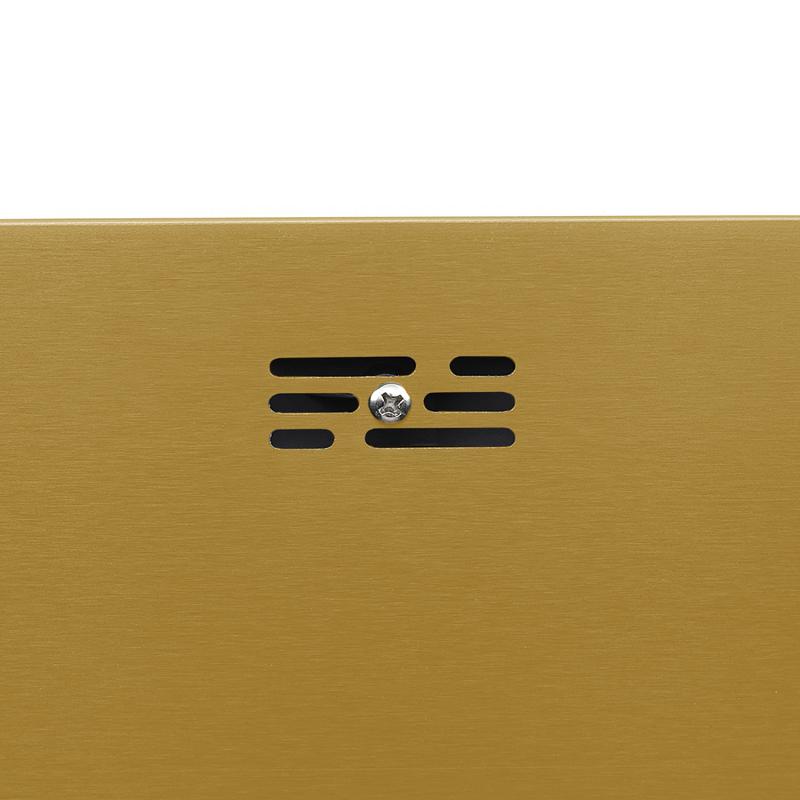 Мойка для кухни с коландером из нержавеющей стали Gappo GS6050-3 золотой сатин