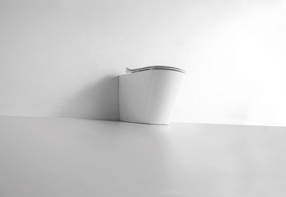 Унитаз приставной CeramaLux NS3178 белый