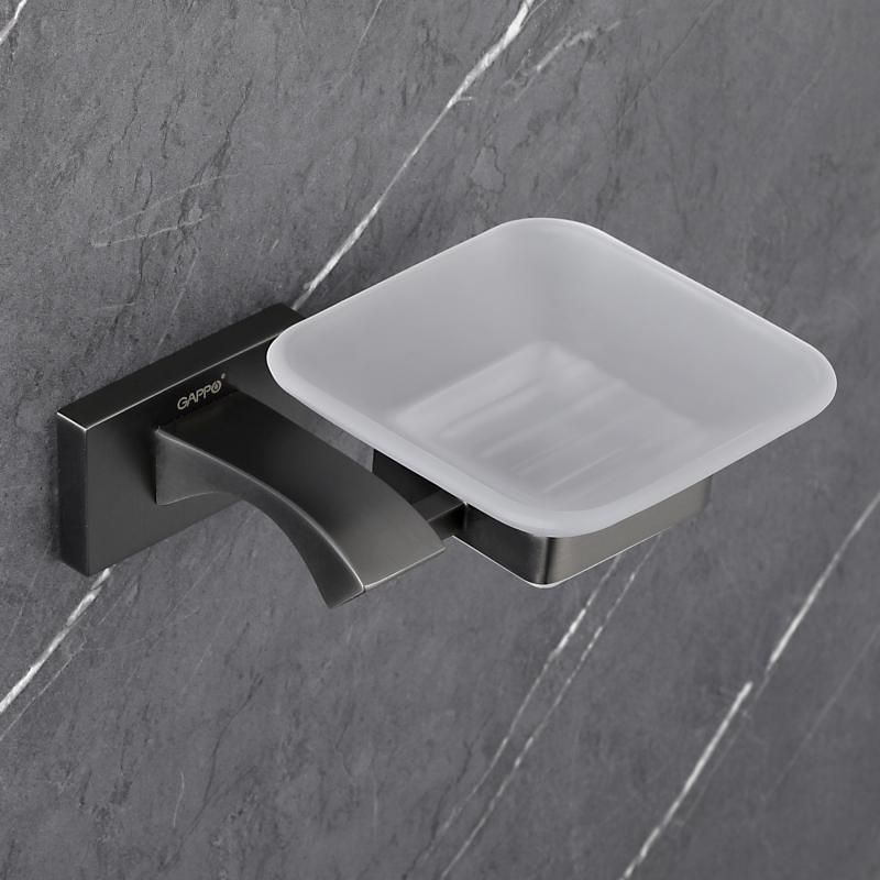 Мыльница Gappo G07-9 G0702-9 оружейная сталь