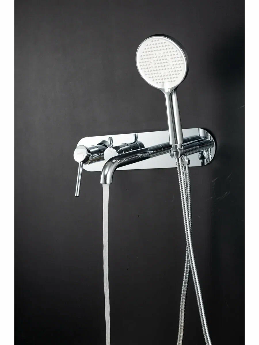 Смеситель для ванны встраиваемый Gappo G06 G3306 хром