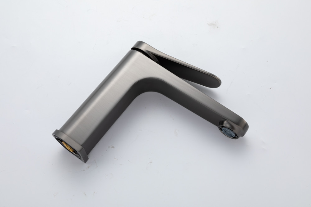 Смеситель для раковины Gappo G10-9 G1010-9 оружейная сталь