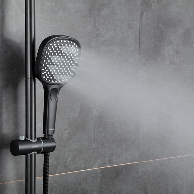 Душевая лейка 3 режима Gappo G003 черный