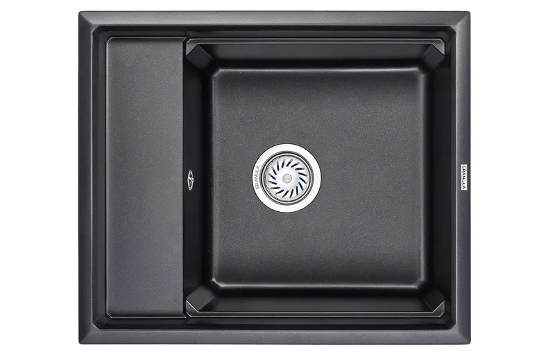 Кухонная мойка Granula KS-6004 Шварц (черный металлик)