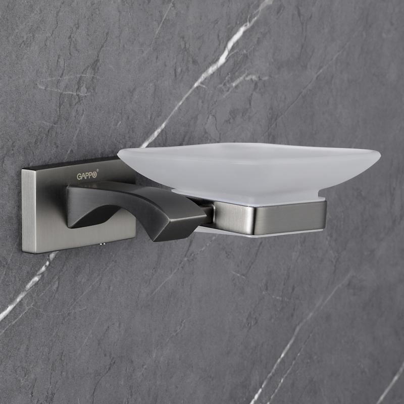 Мыльница Gappo G07-9 G0702-9 оружейная сталь