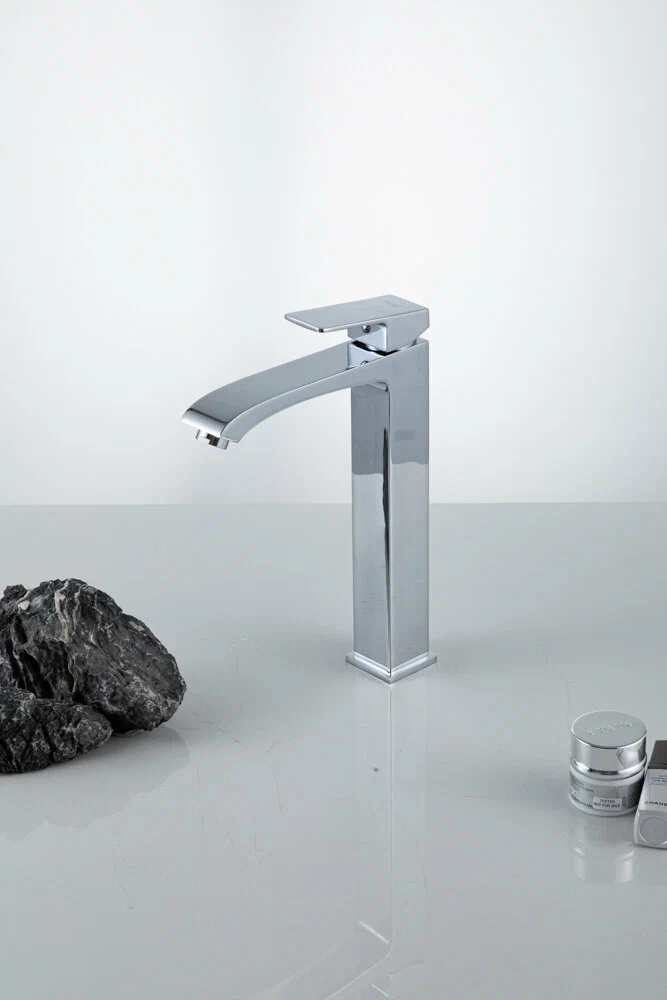 Высокий смеситель для раковины Frap H76 F1076-2 хром