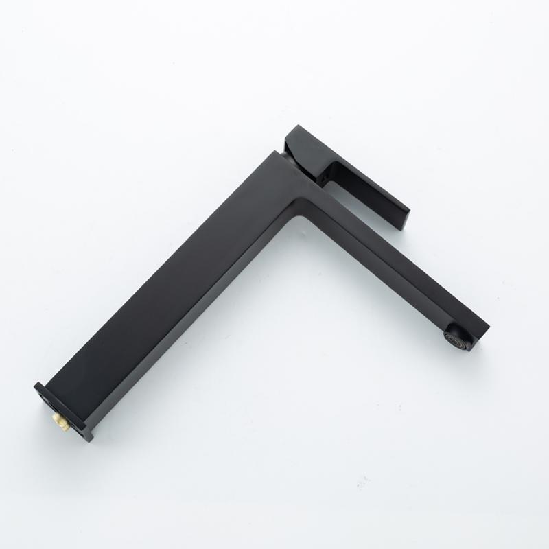 Высокий смеситель для раковины Frap H91-6 F1091-6 черный