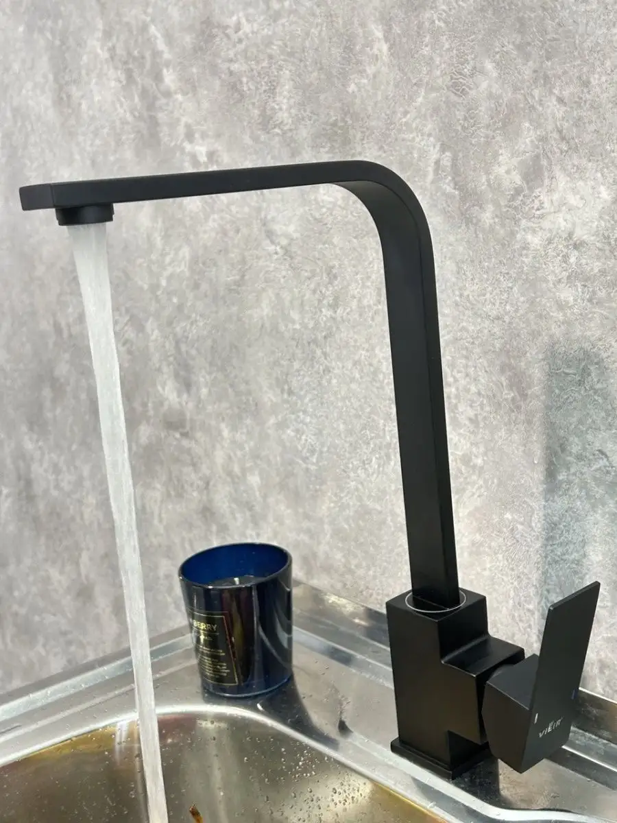 Смеситель для кухни ViEiR V15021-C черный