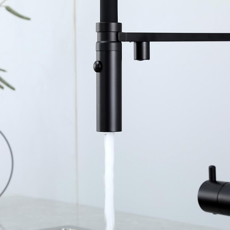 Смеситель для кухни с фильтром Gappo G97 G4397-86 черный