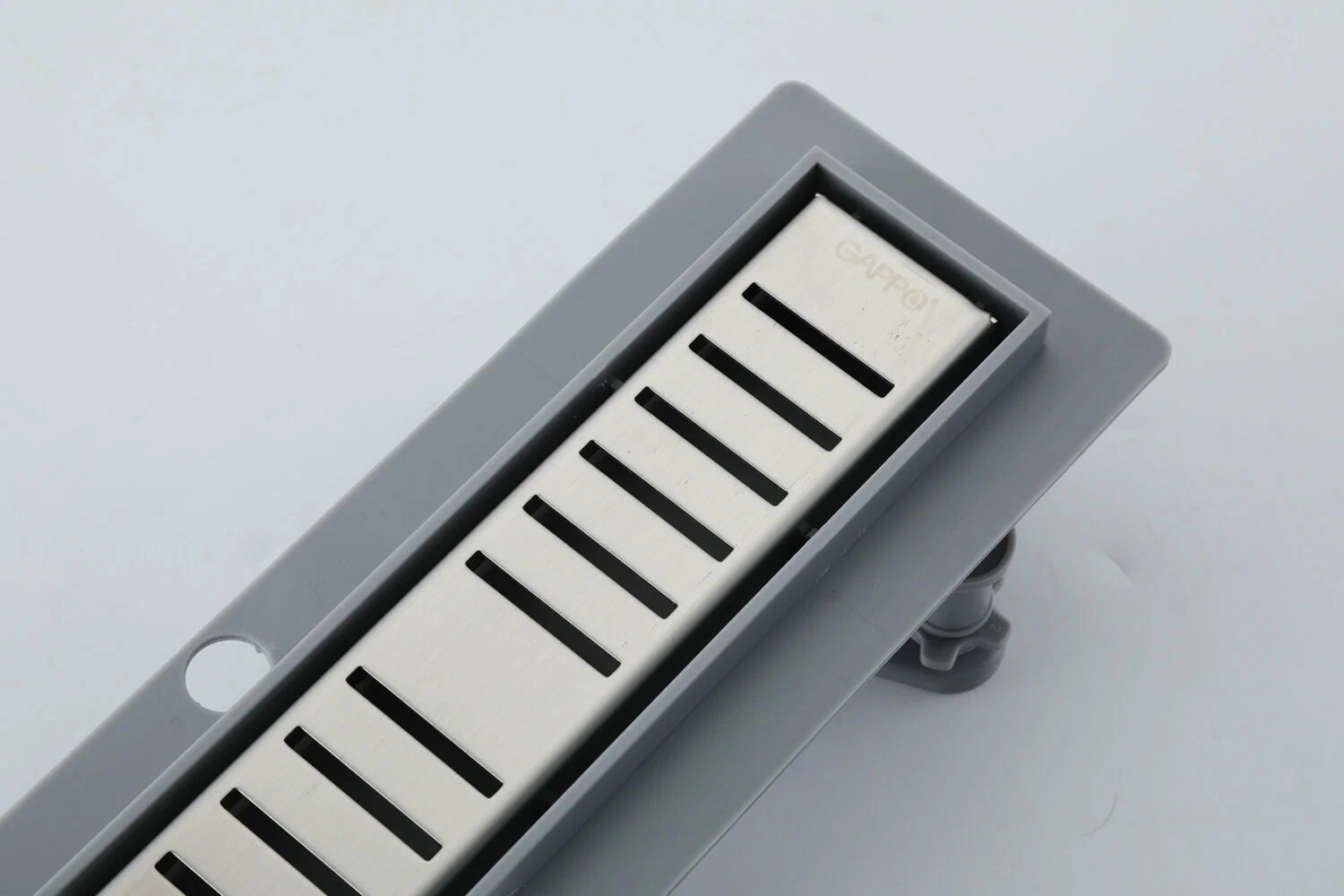 Душевой трап 60 см с комбинированным затвором Gappo G86007-5 сталь