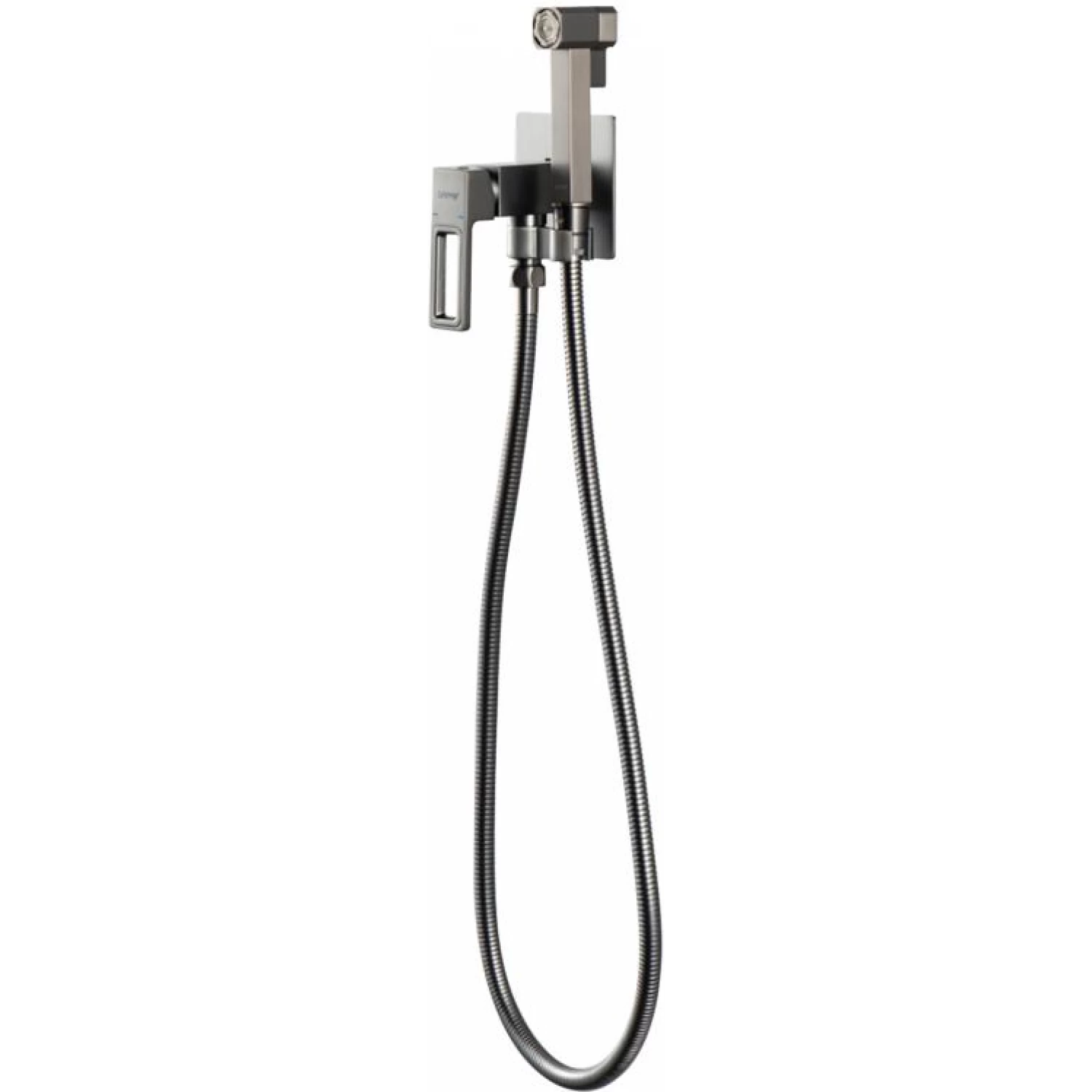 Гигиенический душ встраиваемый Gappo G17-9 G7217-19 оружейная сталь