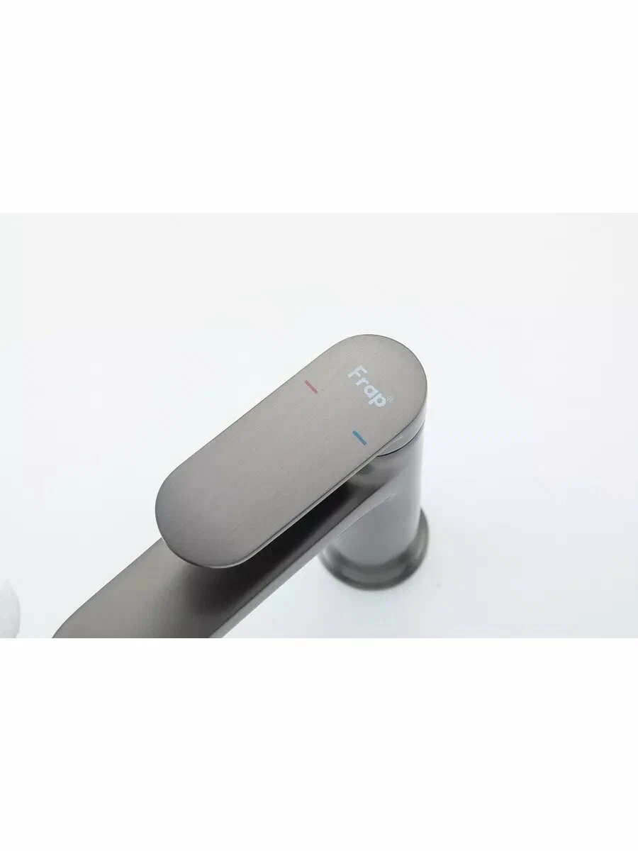 Смеситель для раковины Frap H85-9 F1085-9 оружейная сталь