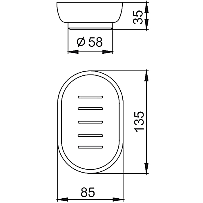 Мыльница Frap F751