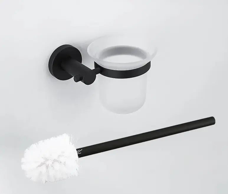 Черный ершик настенный Frap F30210