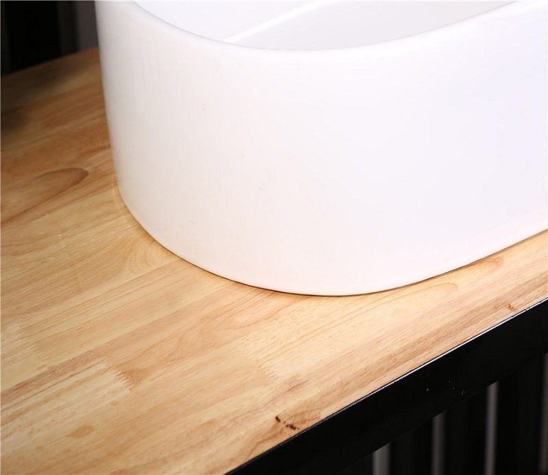 Накладная раковина CeramaLux 56,5 N 9025-1 белая