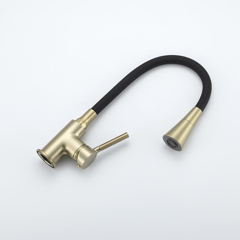 Смеситель для кухни Frap H44 F4044-3 золотой сатин