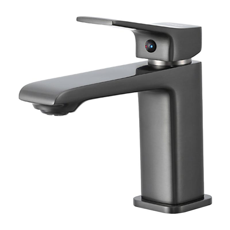 Смеситель для раковины Frap H84-9 F1084-9 оружейная сталь