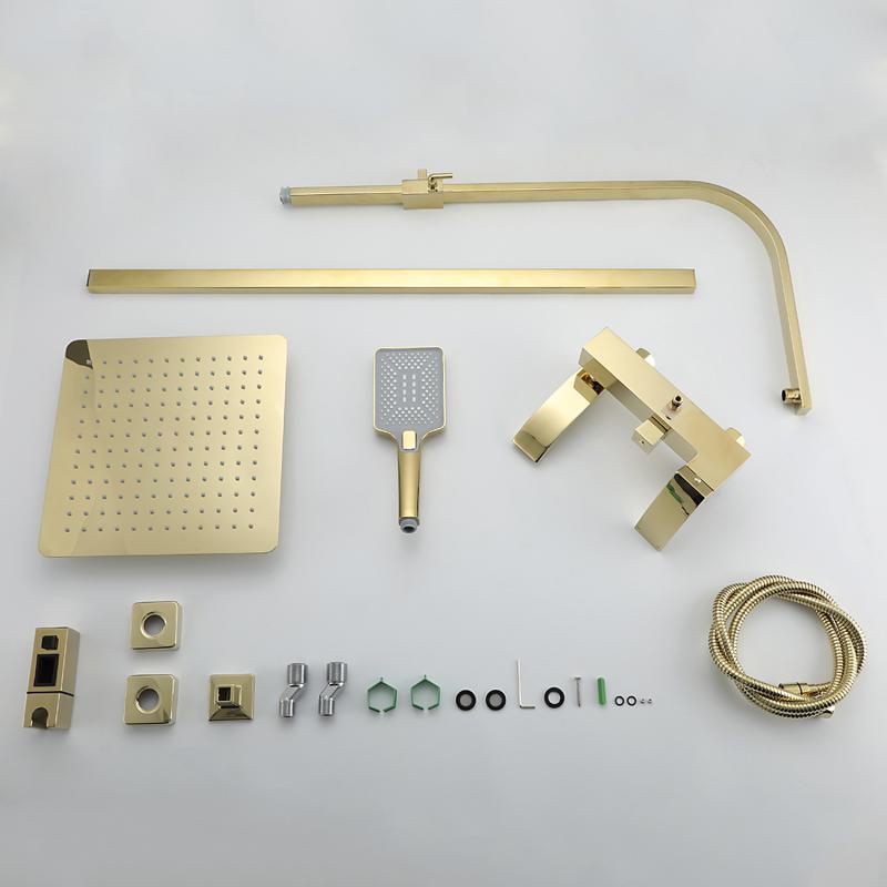 Душевая система Gappo G07-3 G2407-3 золото