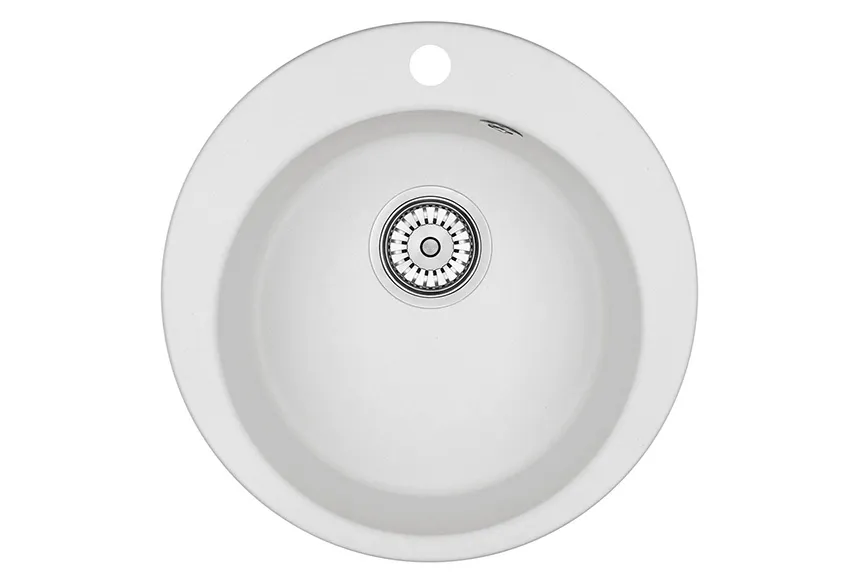 Кухонная мойка Granula GR-4801 Арктик (белый)