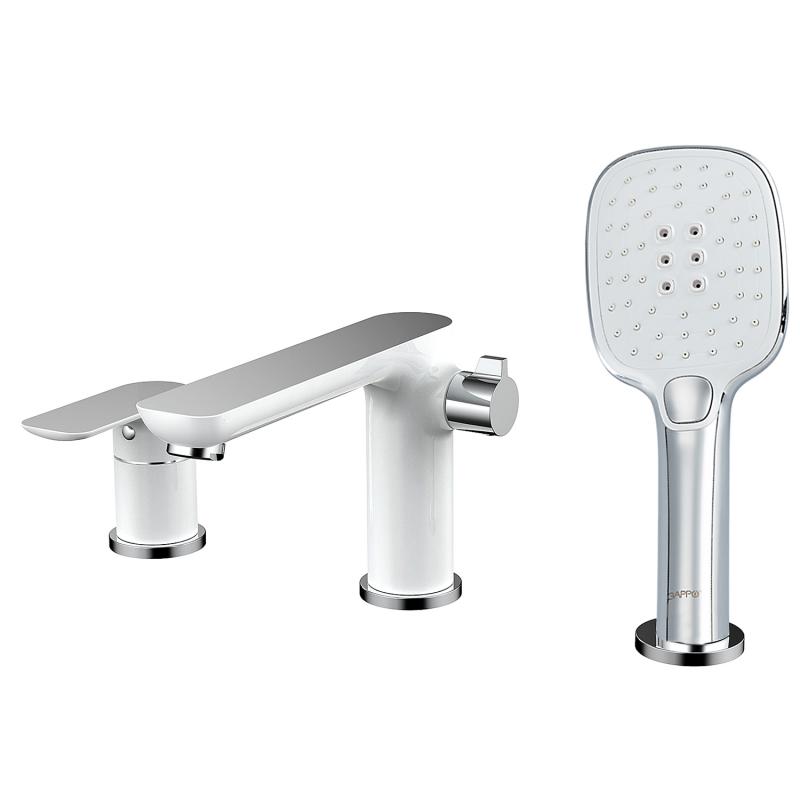 Смеситель на борт ванны на 3 отверстия Gappo G1148