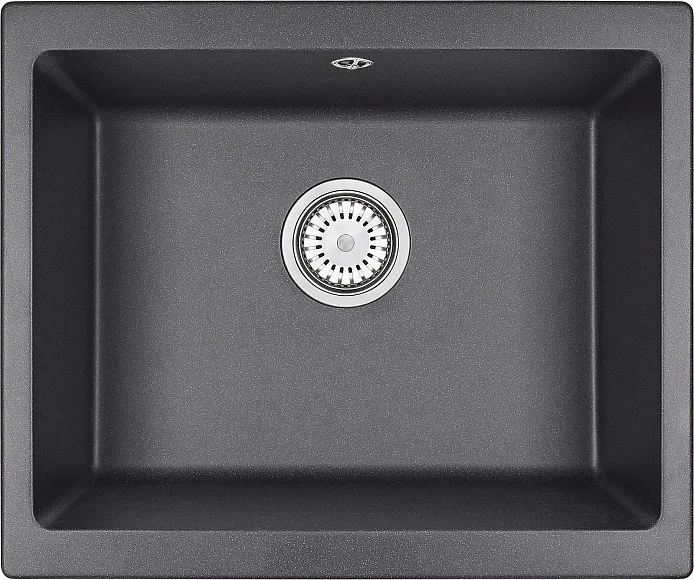 Кухонная мойка Granula GR-5551 Графит (черно-серый)