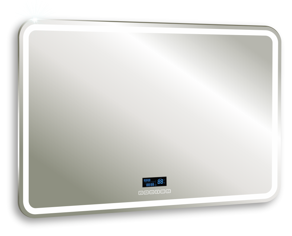 Зеркало с подсветкой и диммером Silver Mirrors Давид 80*55