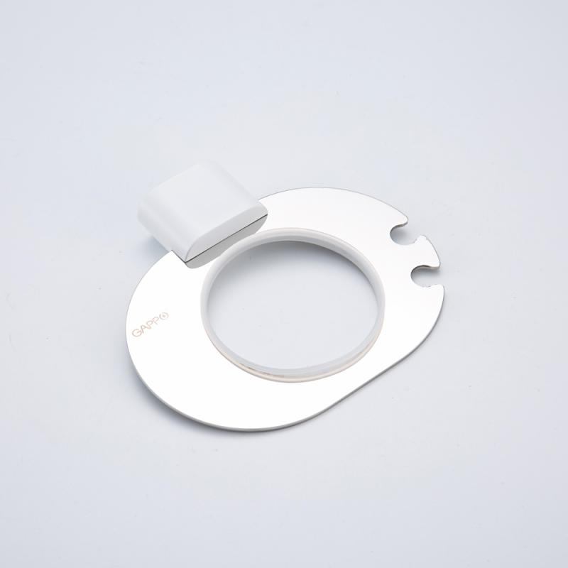 Стакан для ванны Gappo G309-8 G30906-8 белый-хром