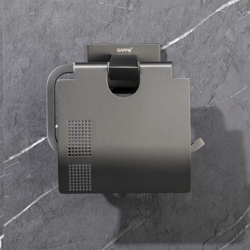 Держатель туалетной бумаги Gappo G07-9 G0703-9 оружейная сталь