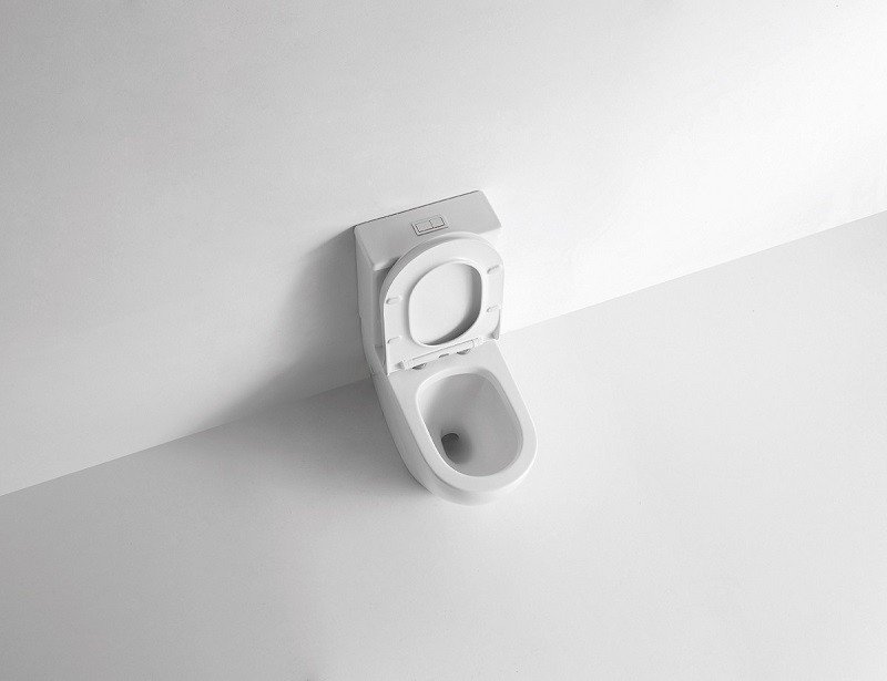 Унитаз-компакт напольный CeramaLux NS2176 белый