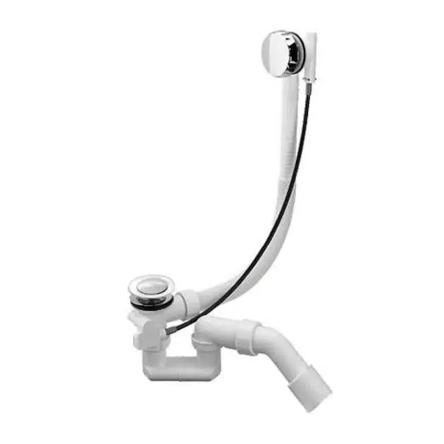 Слив-перелив для ванны WIRQUIN ST-0000010 полуавтомат, хром