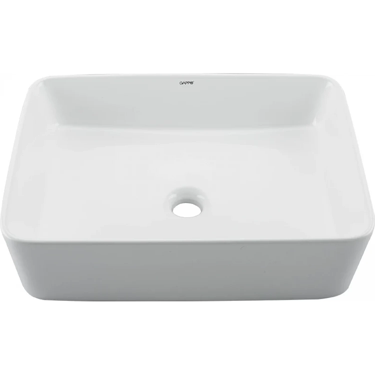 Накладная раковина Gappo 48 GT403 белая