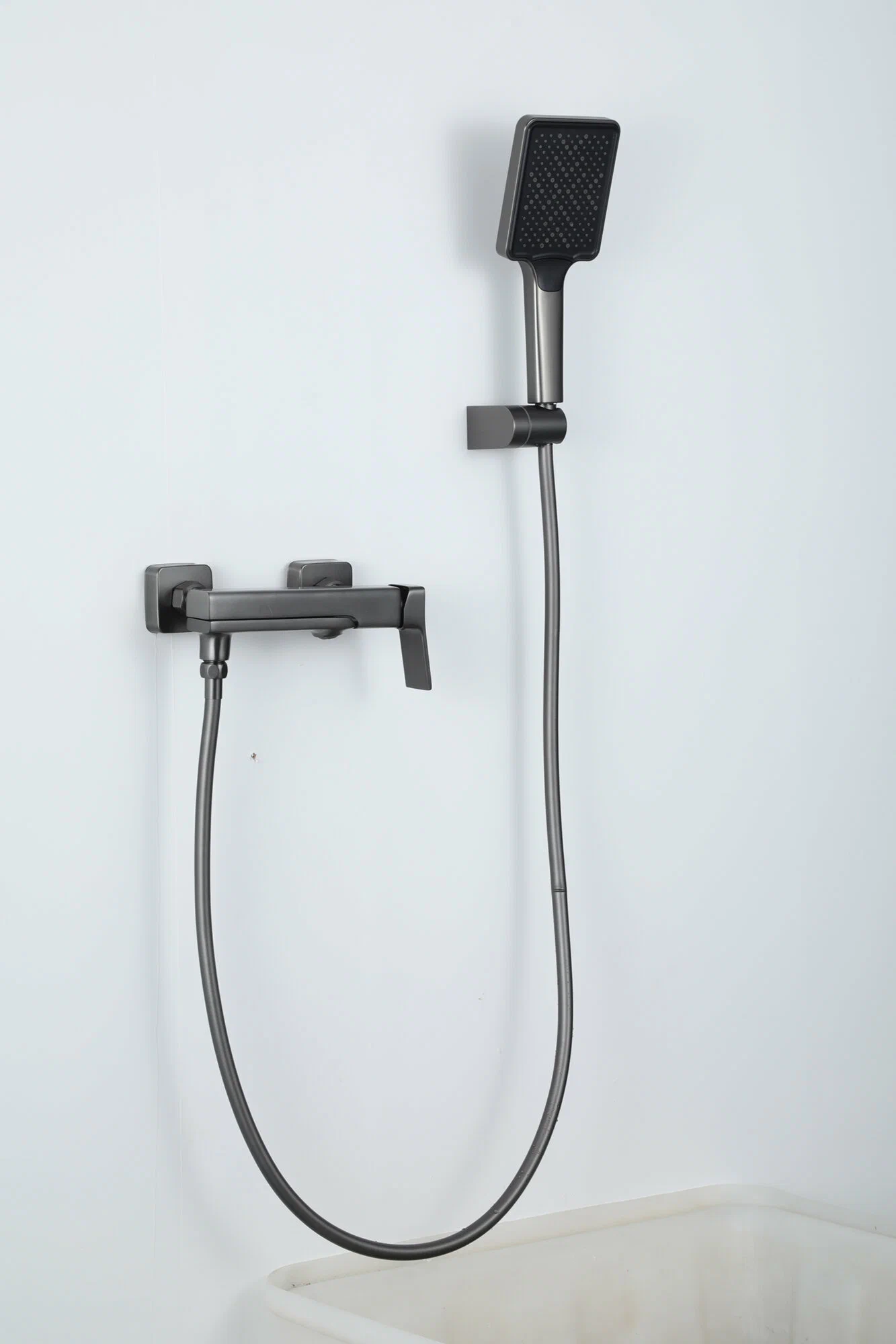 Смеситель для ванны Frap H84-9 F3284-9 оружейная сталь