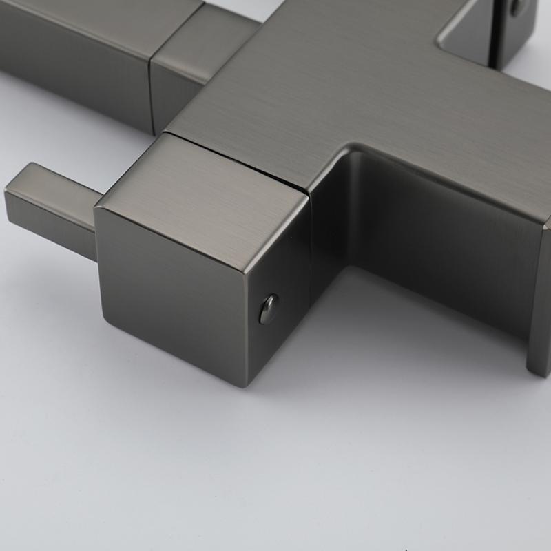 Смеситель для кухни с фильтром Gappo G95 G4395-59 оружейная сталь