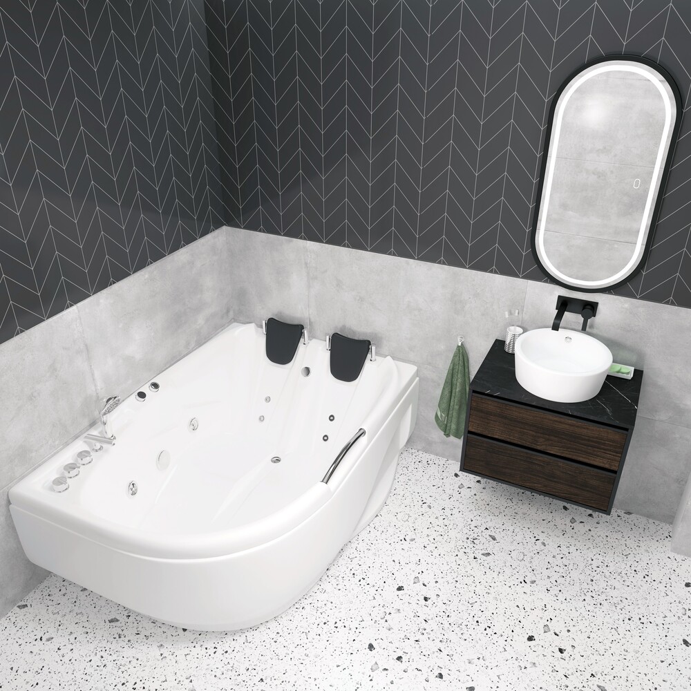 Гидромассажная ванна EvaGold OLB-807 120*170 R правая