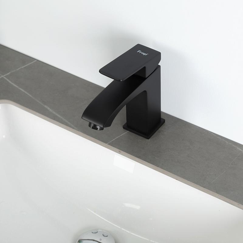 Смеситель для раковины Frap H76-6 F1076-6 черный