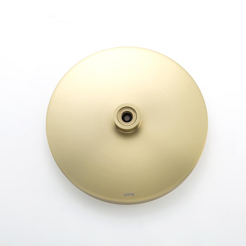 Встраиваемая душевая система Gappo G06-3 G7106-3 золотой сатин