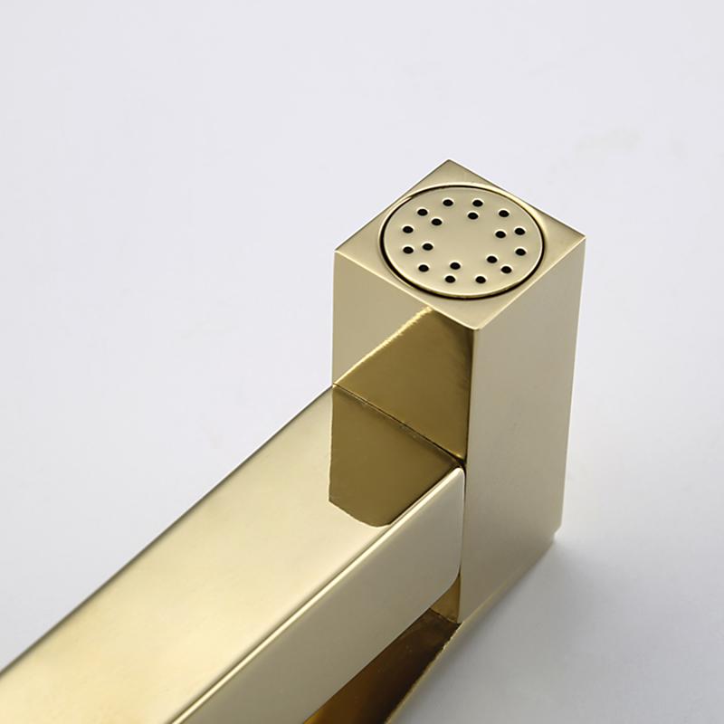 Гигиенический душ встраиваемый Gappo G07-3 G7207-3 золото