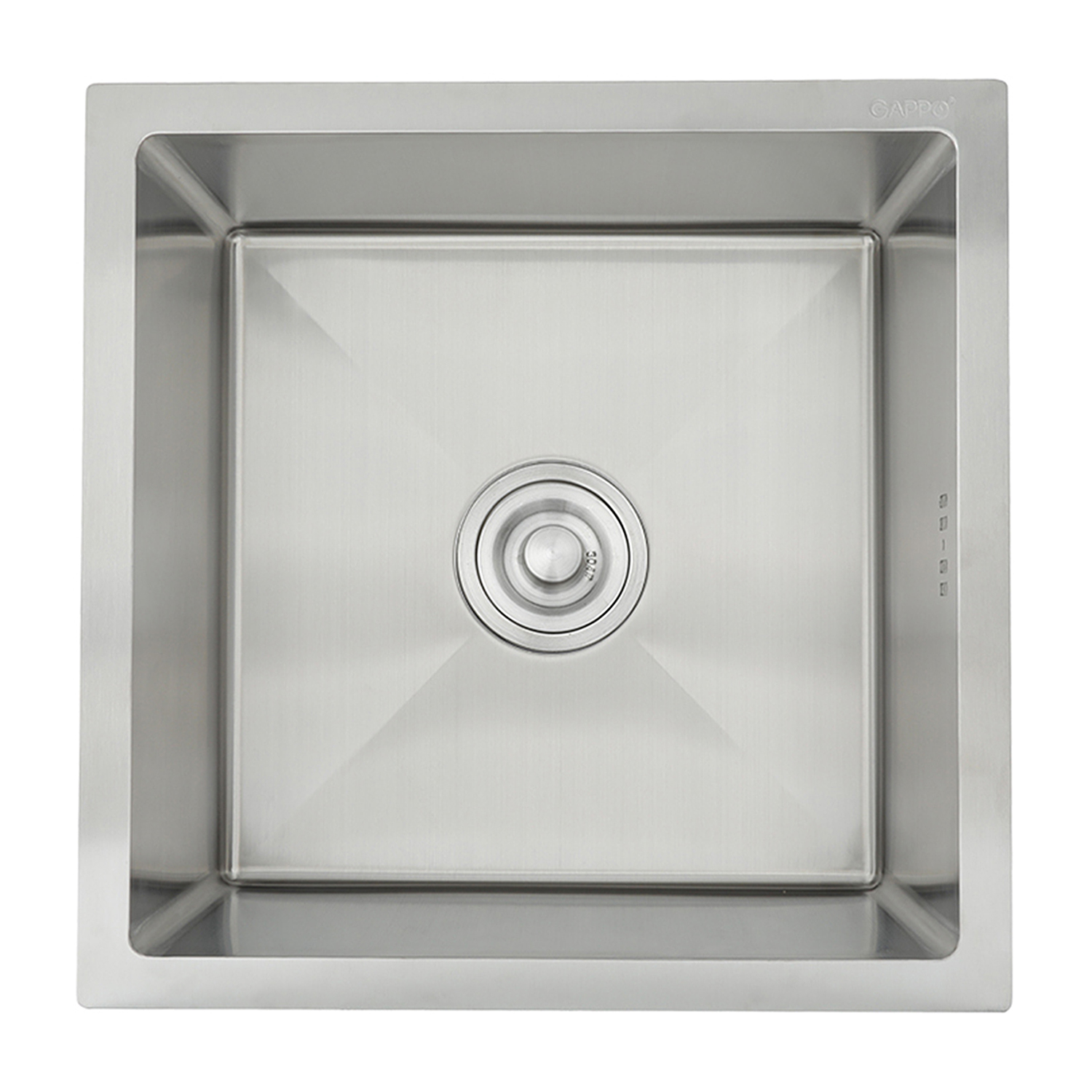 Мойка для кухни с коландером из нержавеющей стали Gappo GS4444 сталь