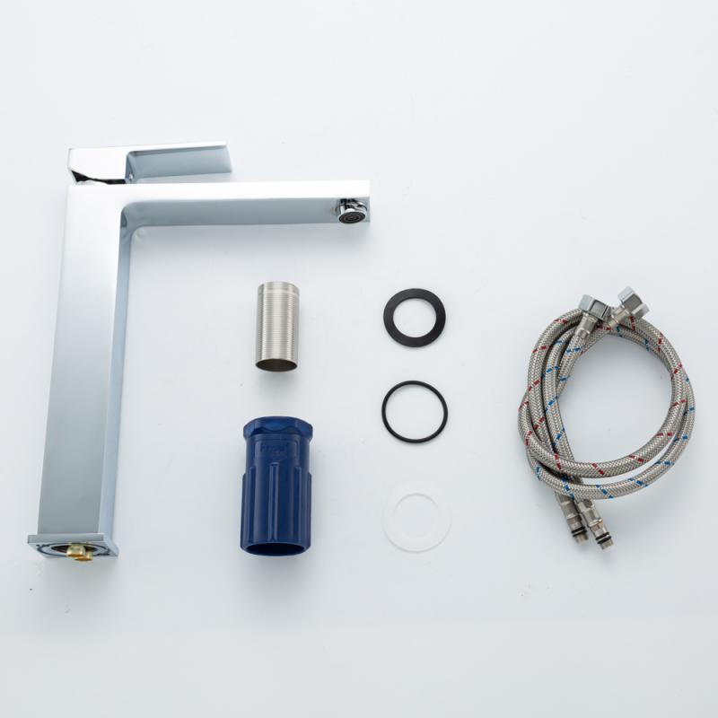 Высокий смеситель для раковины Frap H91 F1091-2 хром