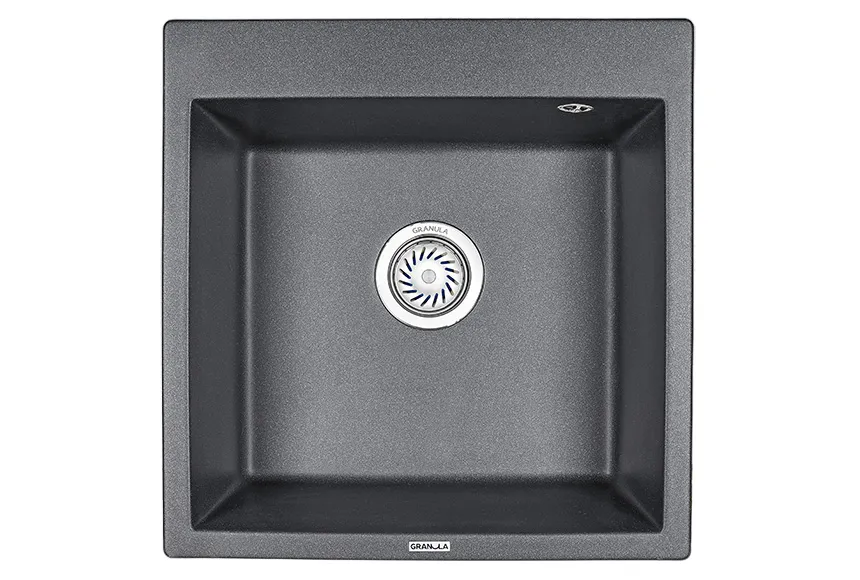 Кухонная мойка Granula GR-5102 Шварц (черный металлик)