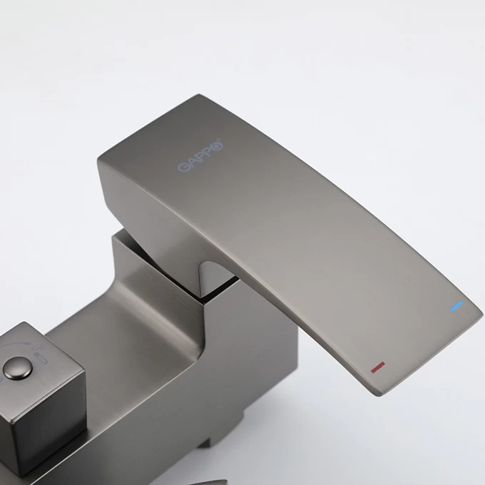 Душевая система Gappo G07-9 G2407-9 оружейная сталь